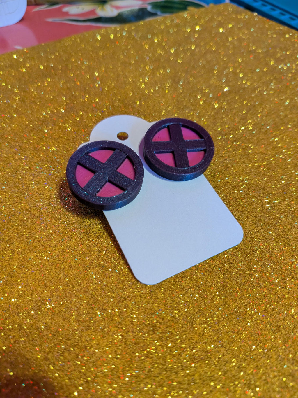 X-Men Stud Earrings | Rogue Storm X-Men Logo